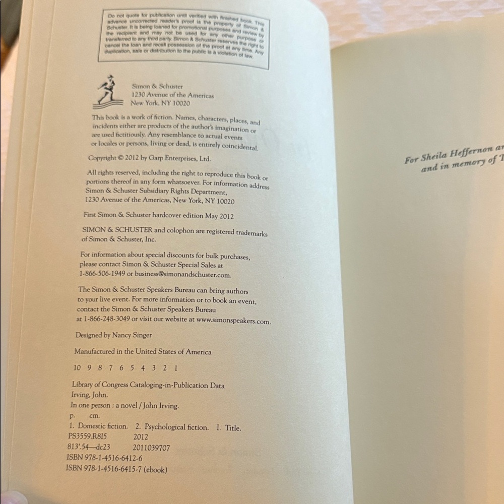 'In One Person' Book - Picture 9 of 9